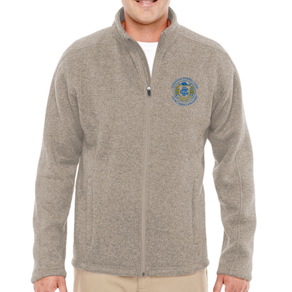 CKC Mens Full-Zip Fleece Jacket Thumbnail